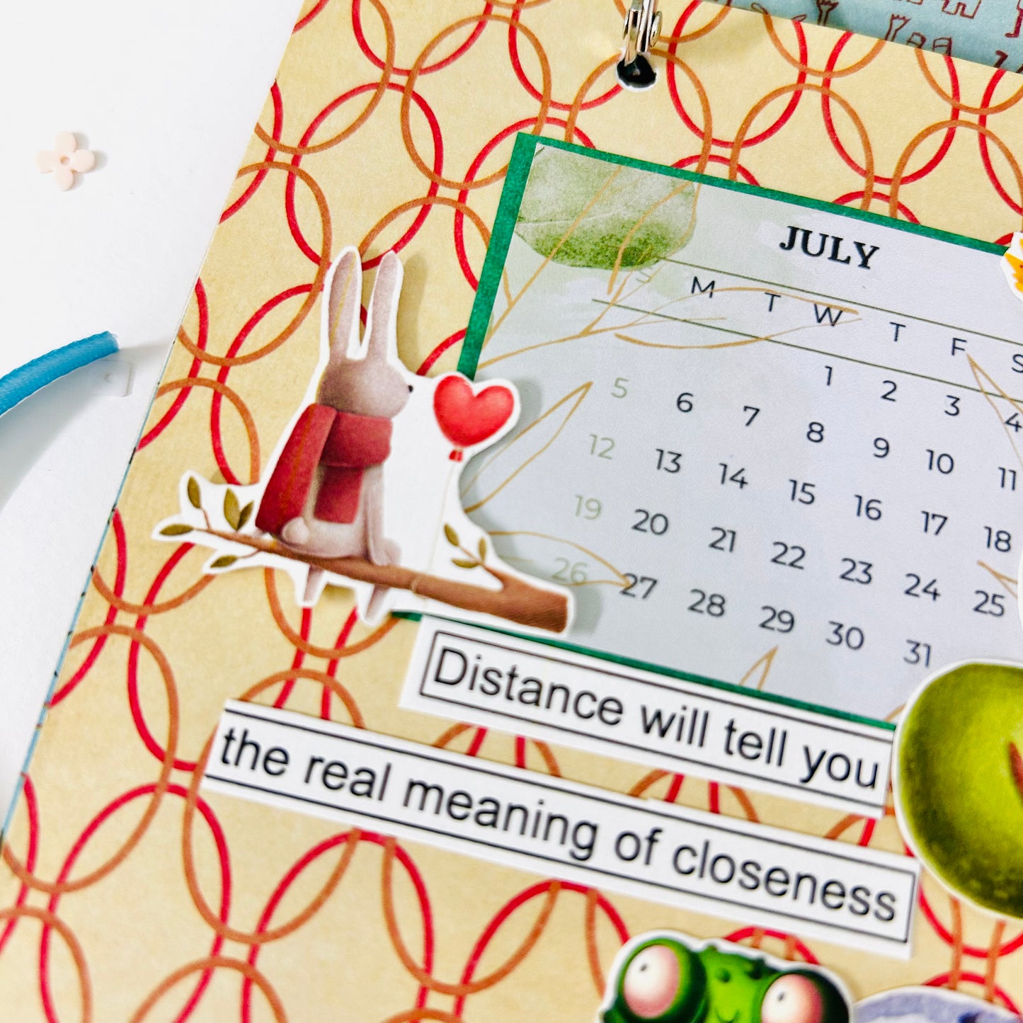 🗓️ Cheerful Desk Calendar 2026