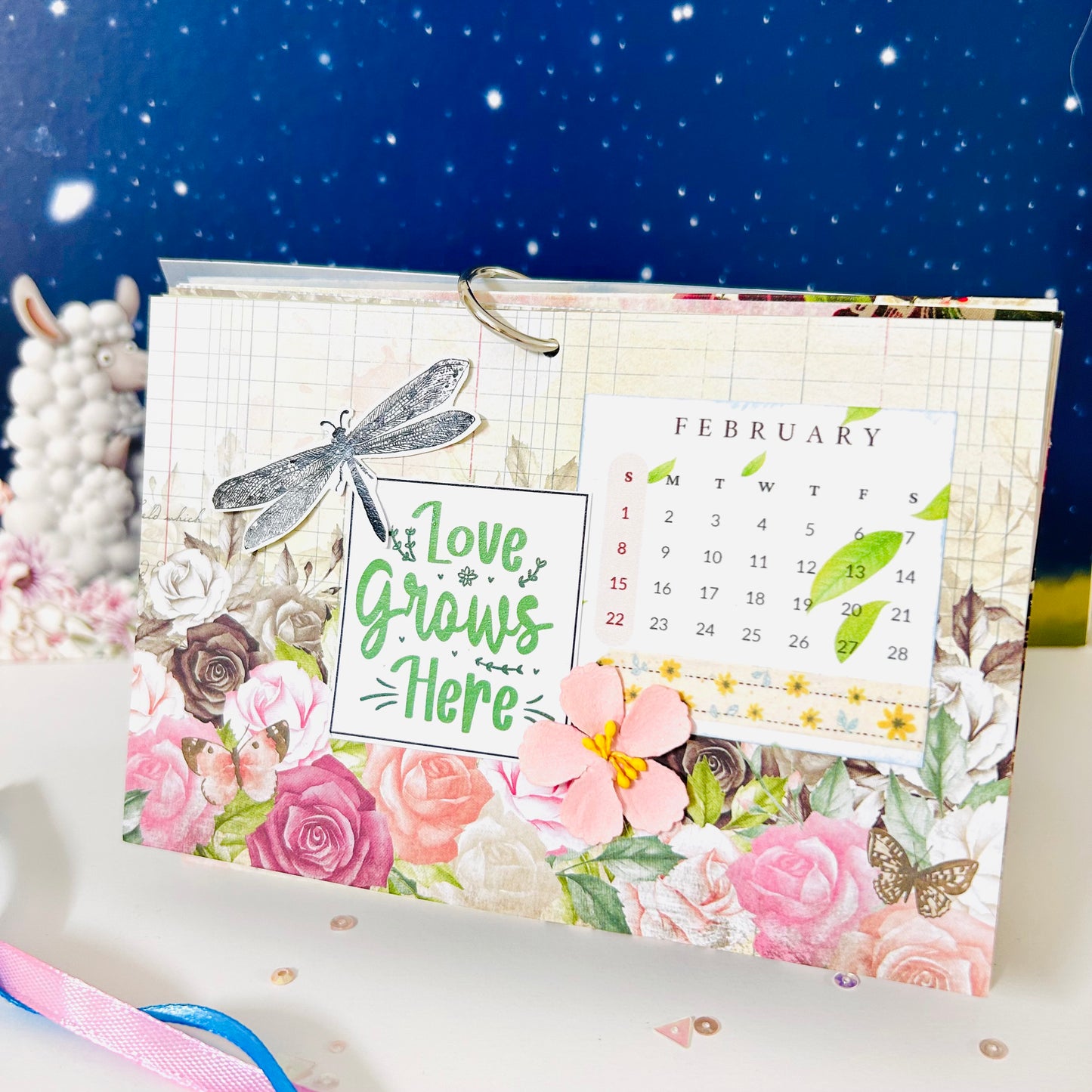 🗓️ Flourish Desk Calendar 2026