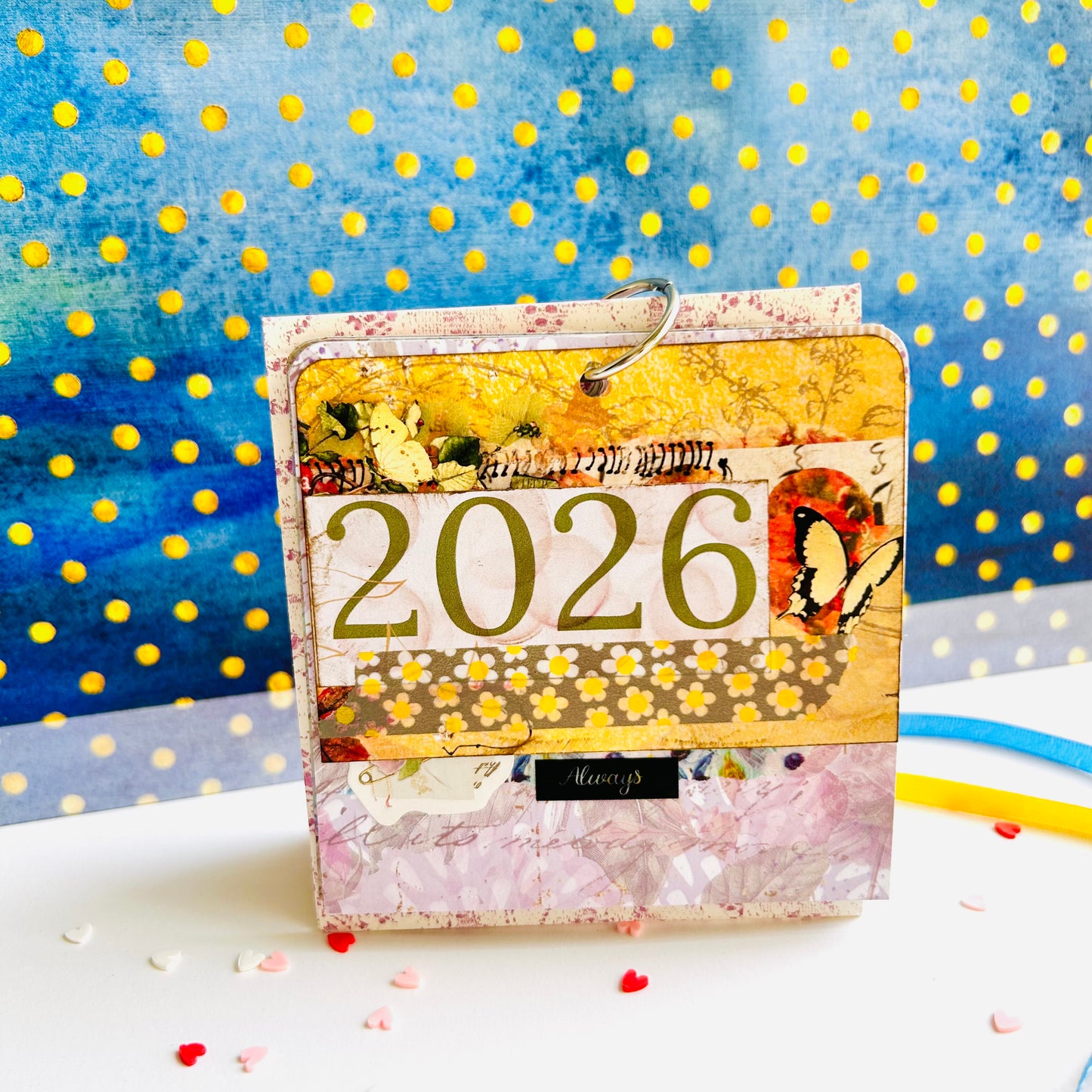 🗓️ Vintage Desk Calendar 2026