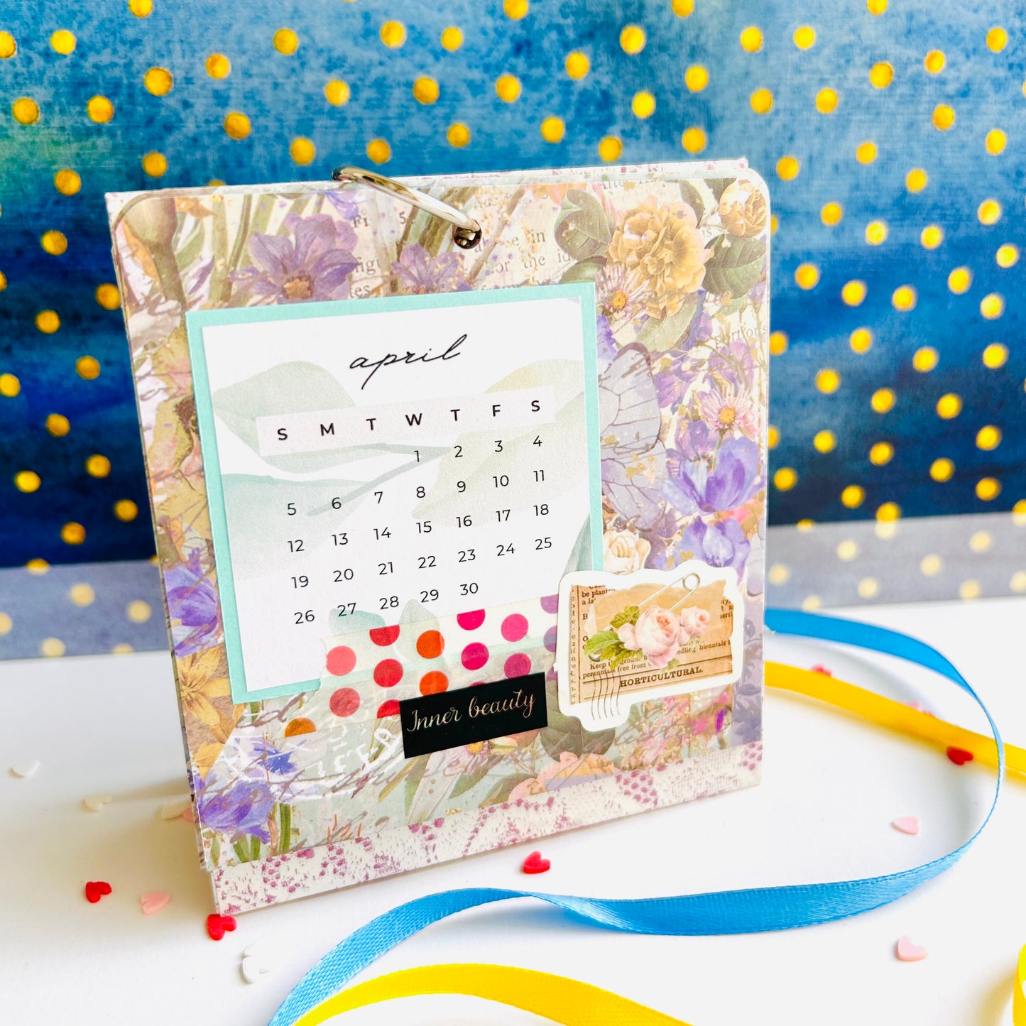 🗓️ Vintage Desk Calendar 2026