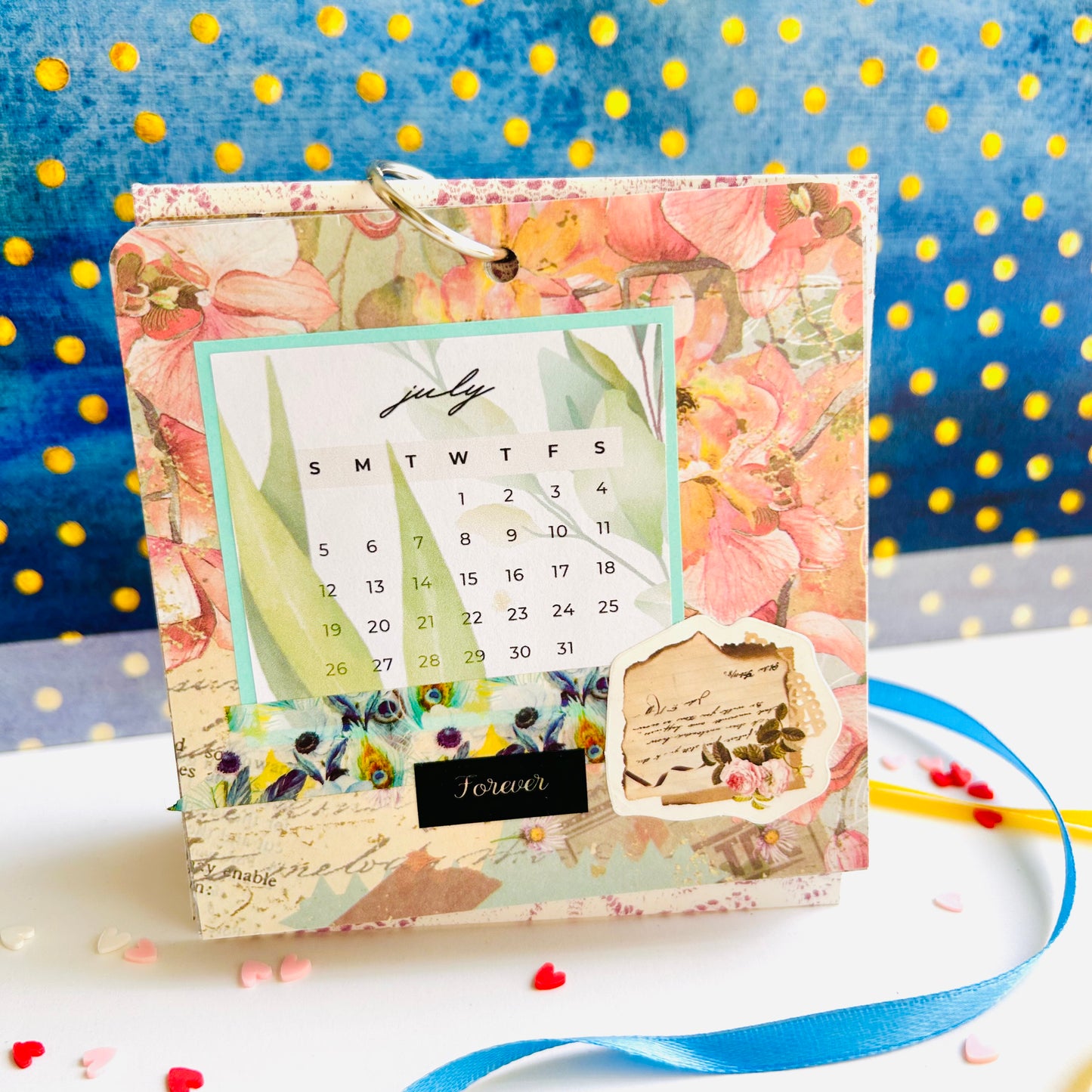 🗓️ Vintage Desk Calendar 2026