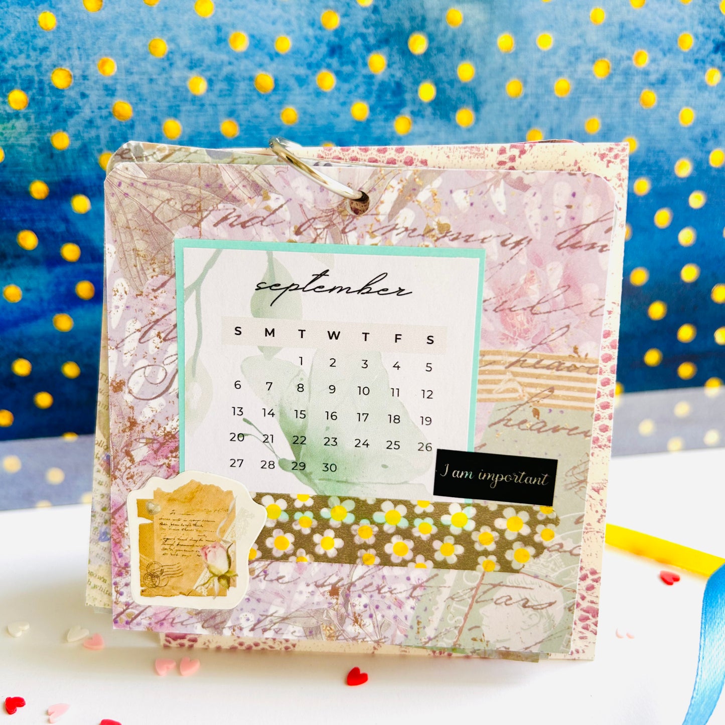 🗓️ Vintage Desk Calendar 2026