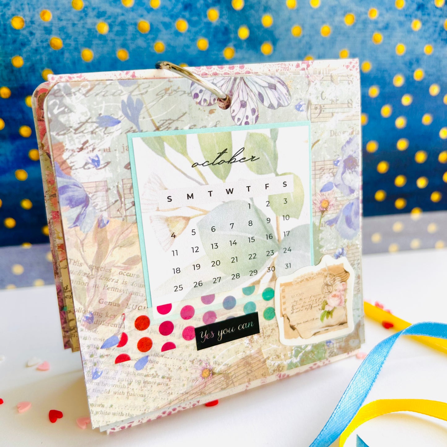 🗓️ Vintage Desk Calendar 2026