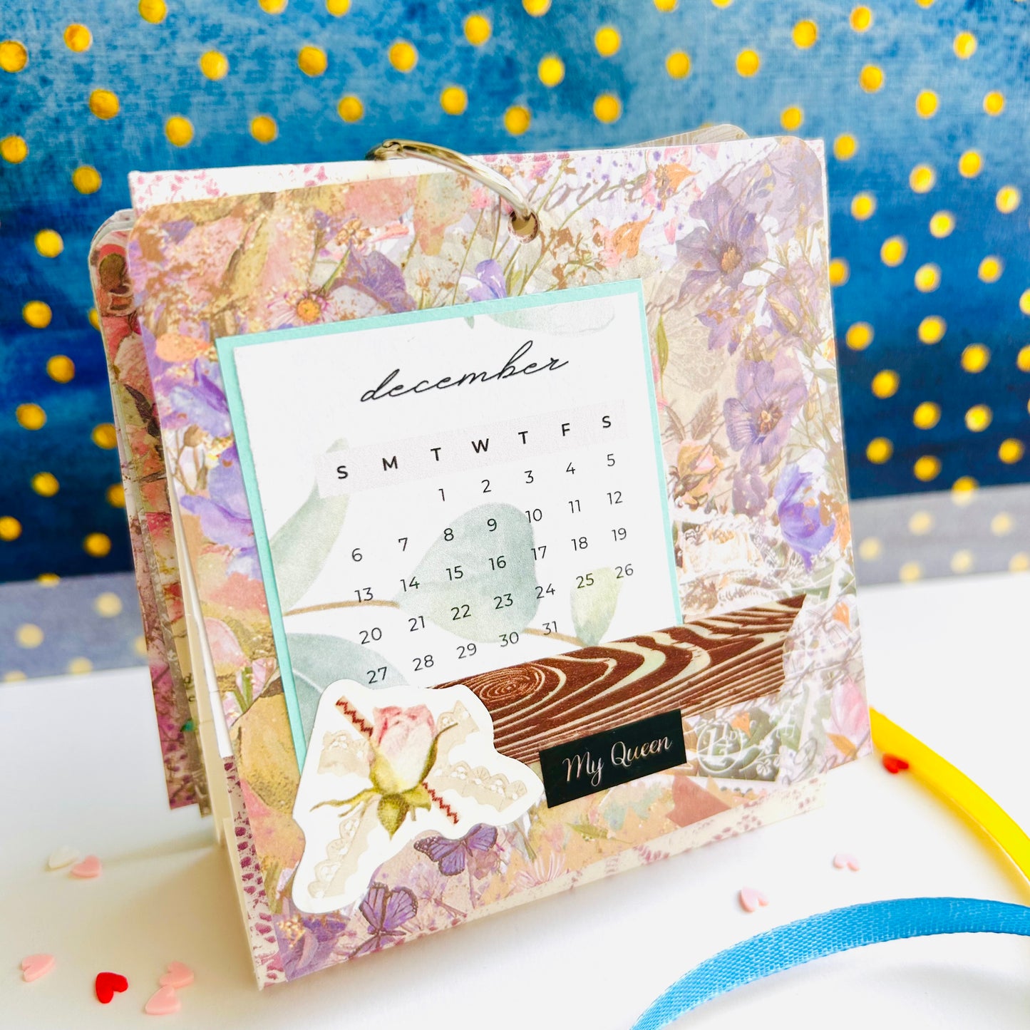 🗓️ Vintage Desk Calendar 2026