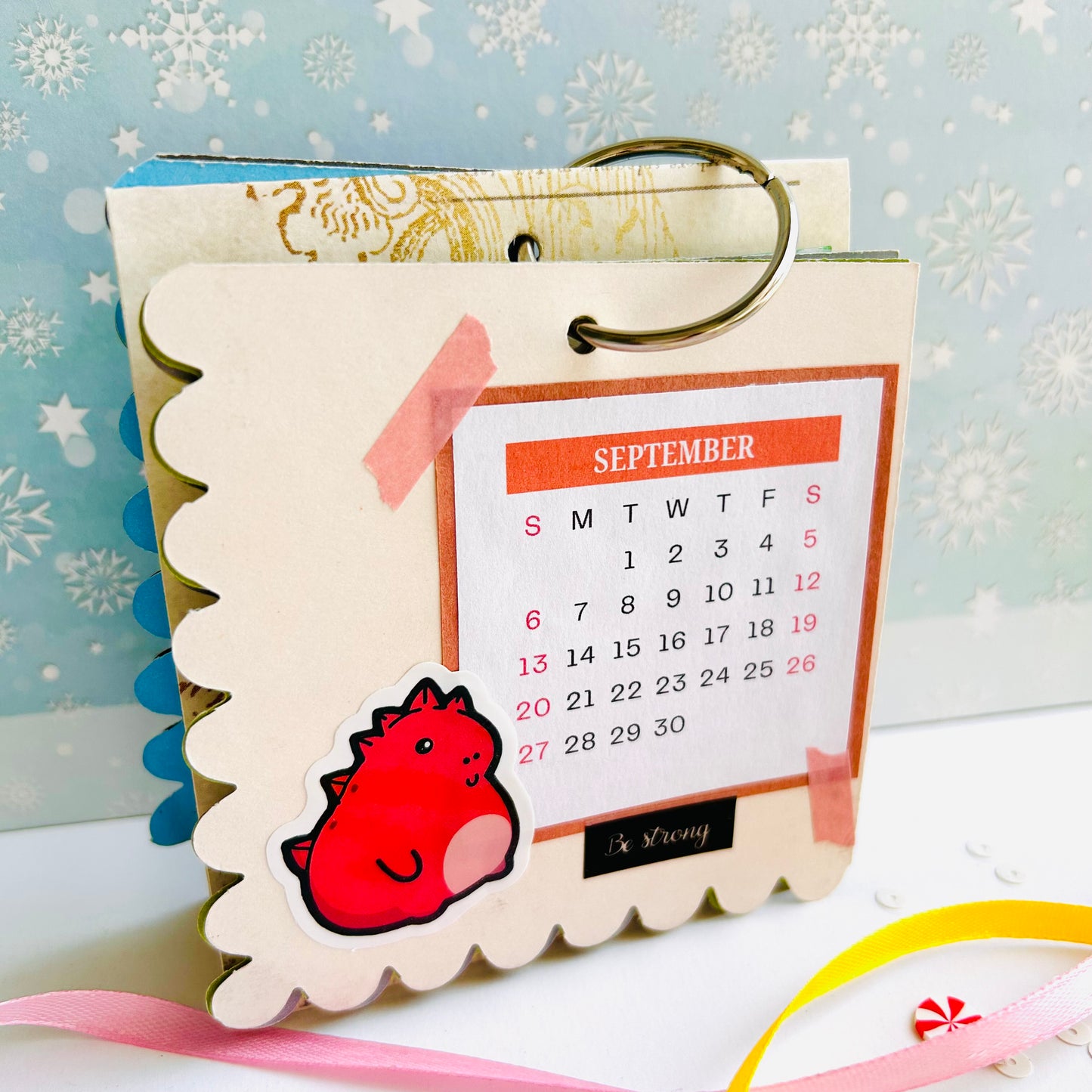 🦖🦕 Dino Desk Calendar 2026