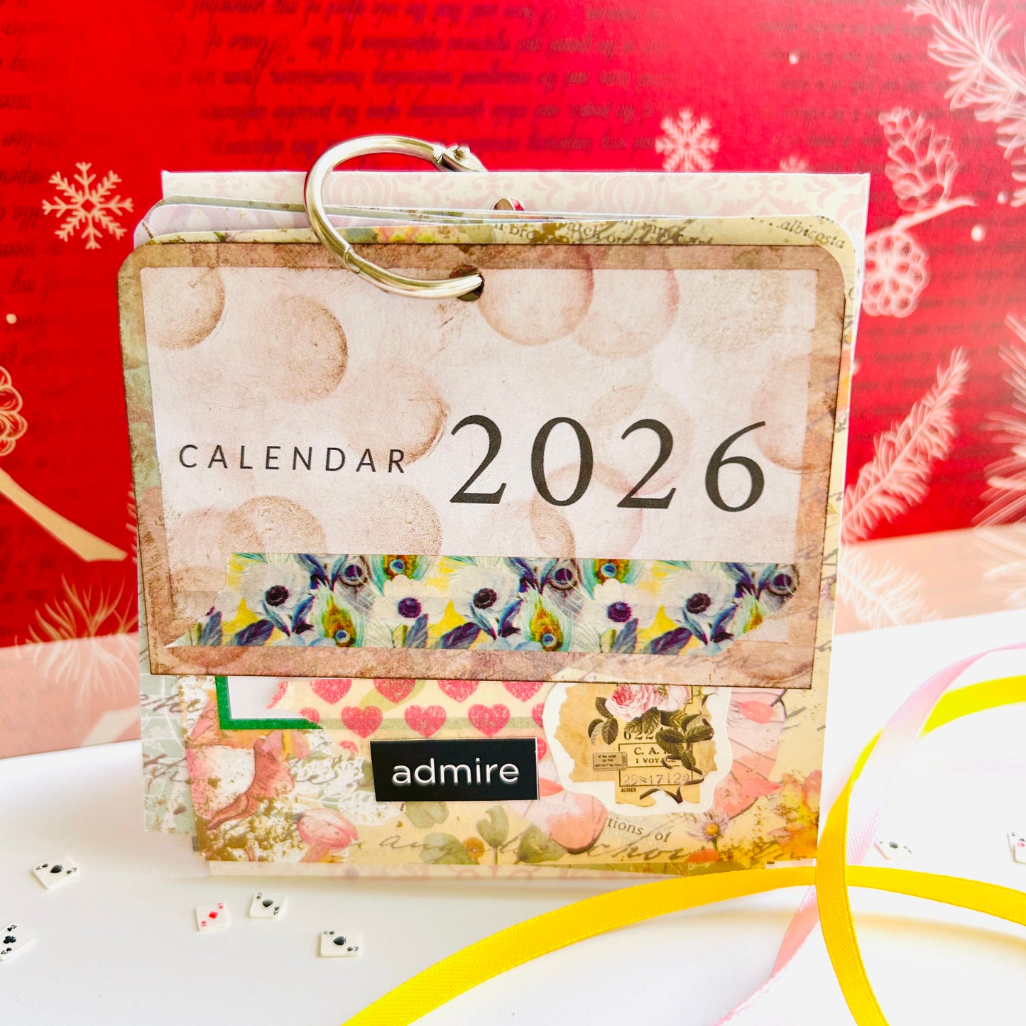 🧡💛 Colorful Desk Calendar 2026