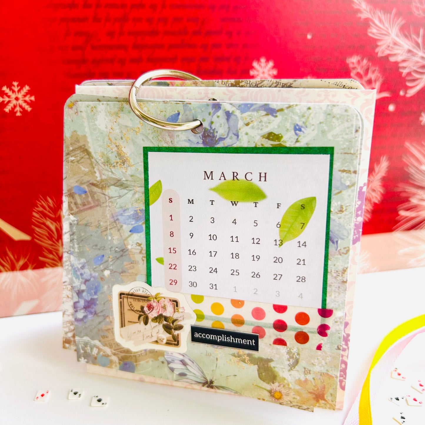 🧡💛 Colorful Desk Calendar 2026