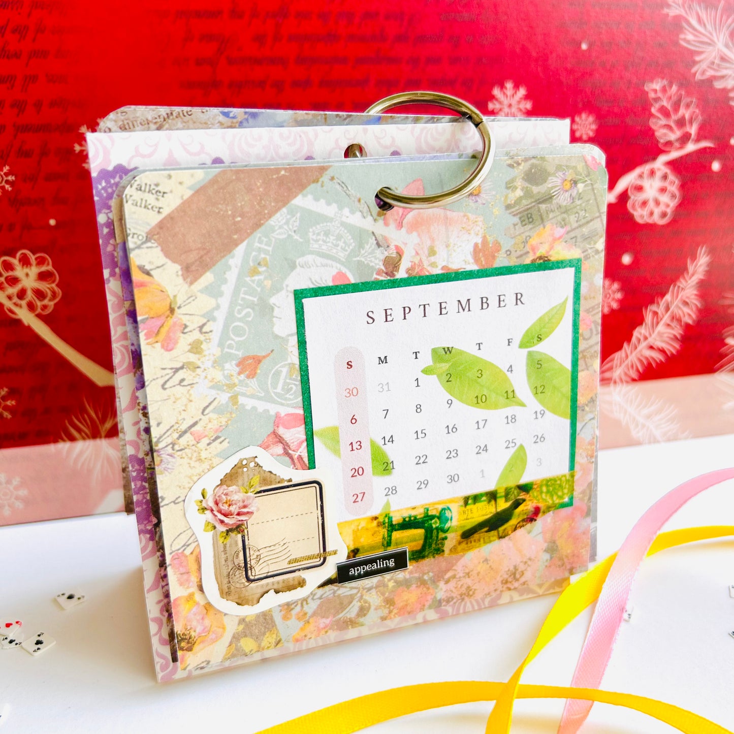 🧡💛 Colorful Desk Calendar 2026