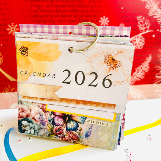 🌸 Flourish Desk Calendar 2026