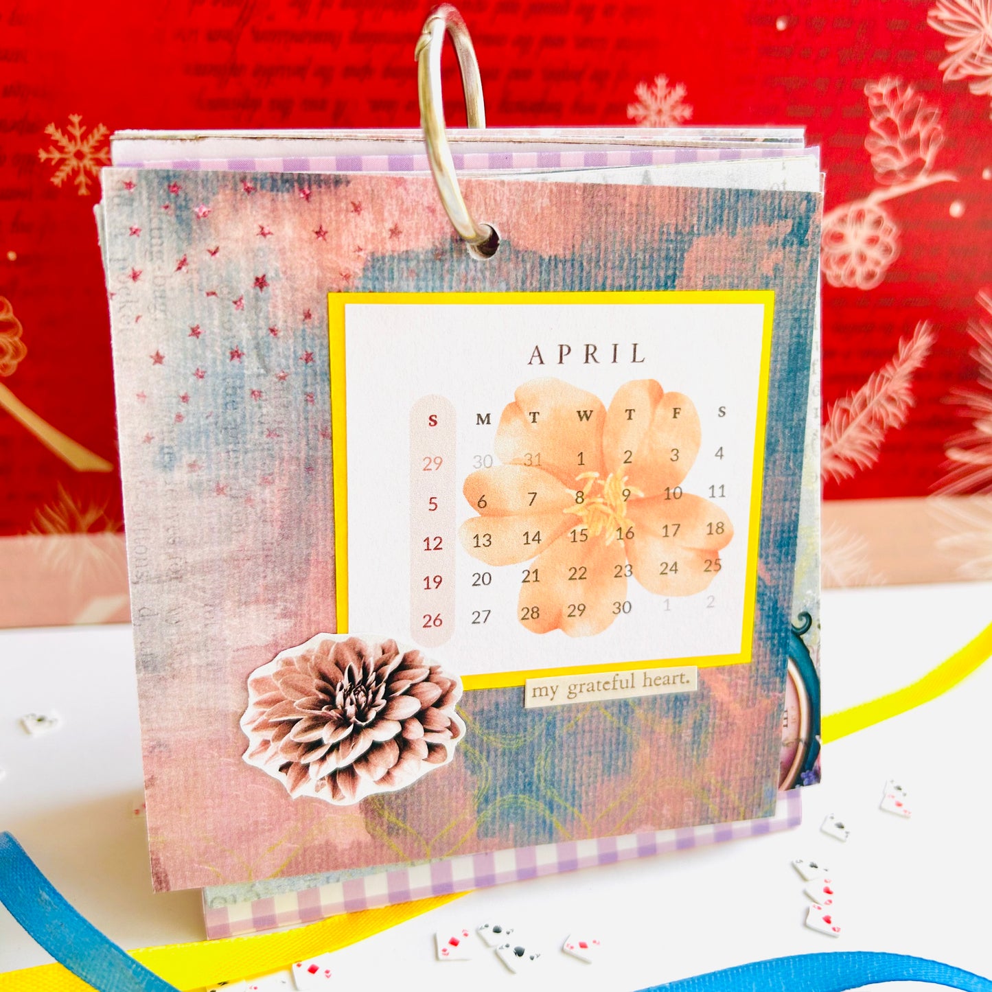 🌸 Flourish Desk Calendar 2026