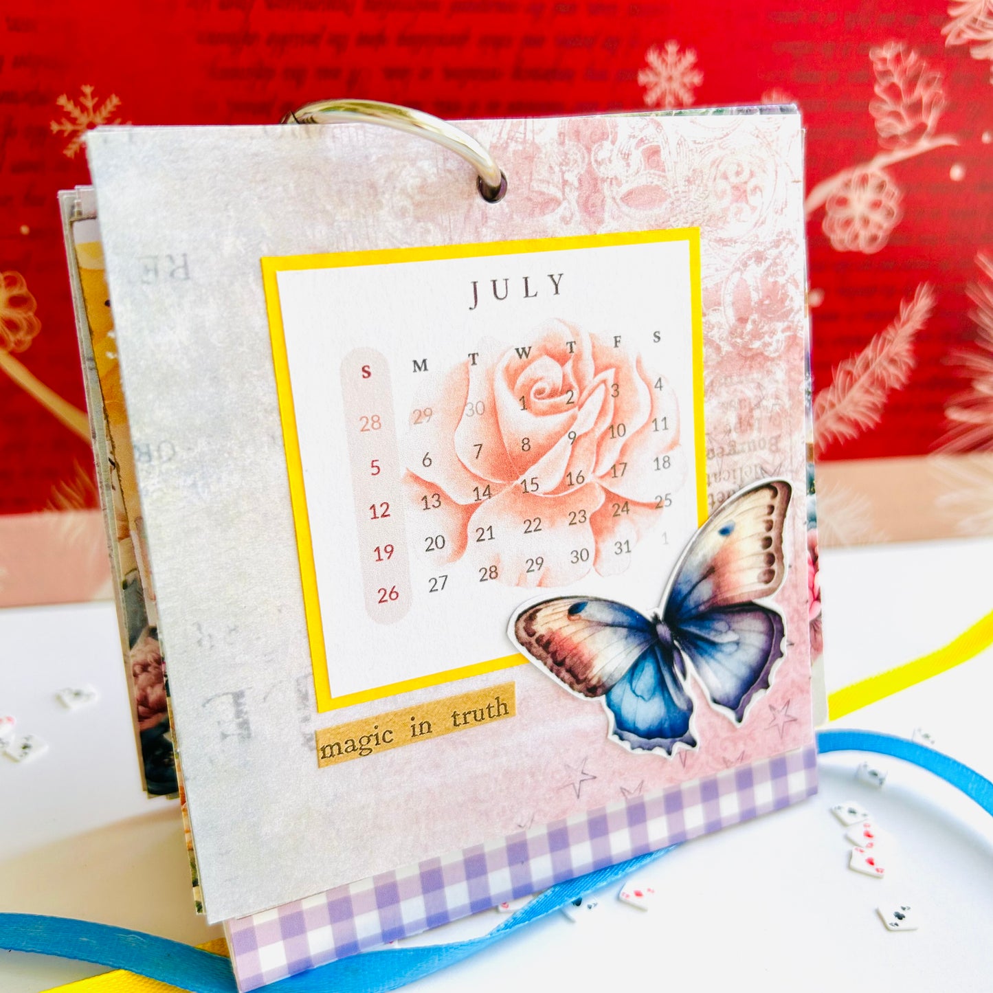 🌸 Flourish Desk Calendar 2026