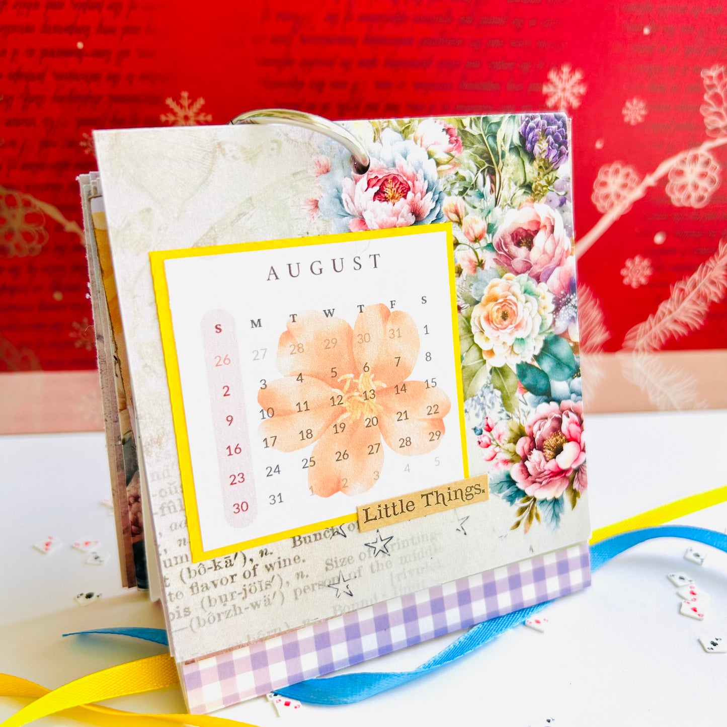 🌸 Flourish Desk Calendar 2026
