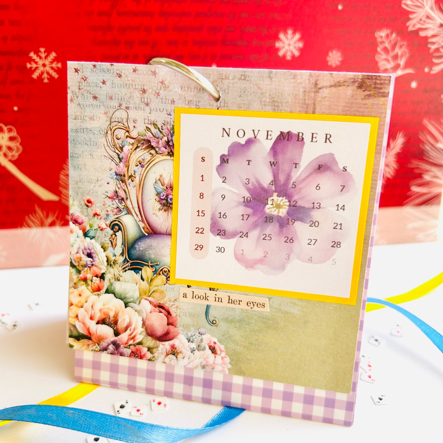 🌸 Flourish Desk Calendar 2026