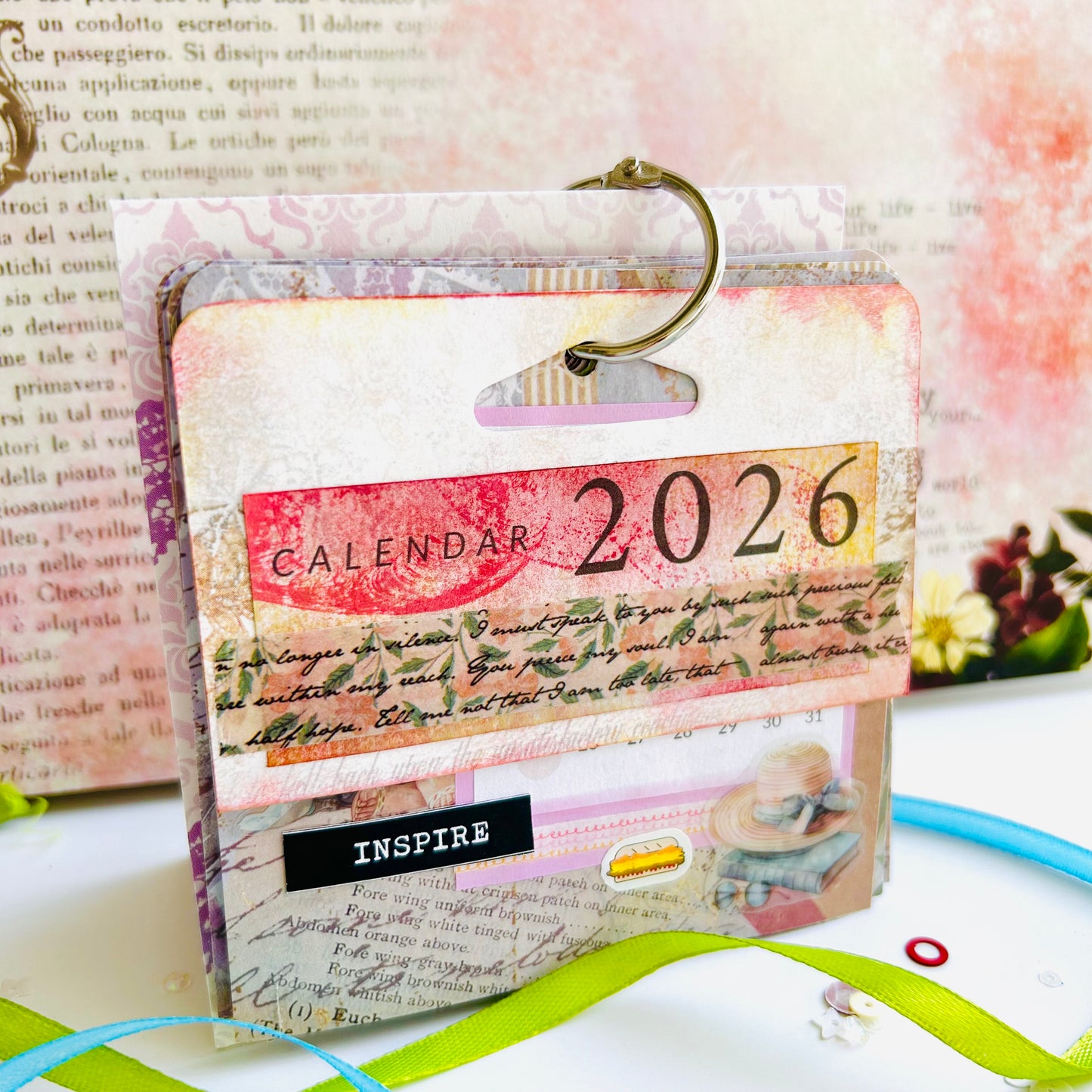 🐼 Desk Calendar 2026