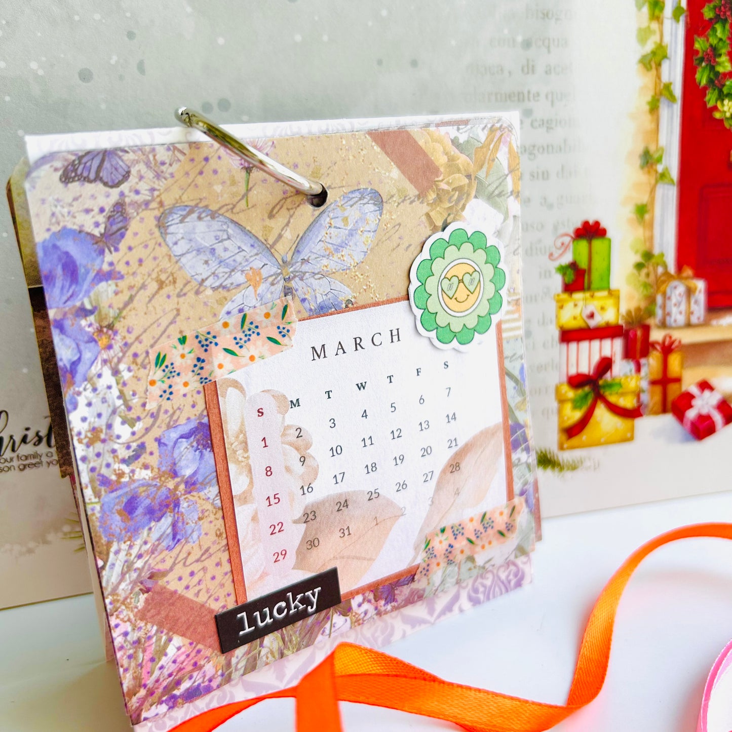 🗓️ Cheerful Desk Calendar 2026