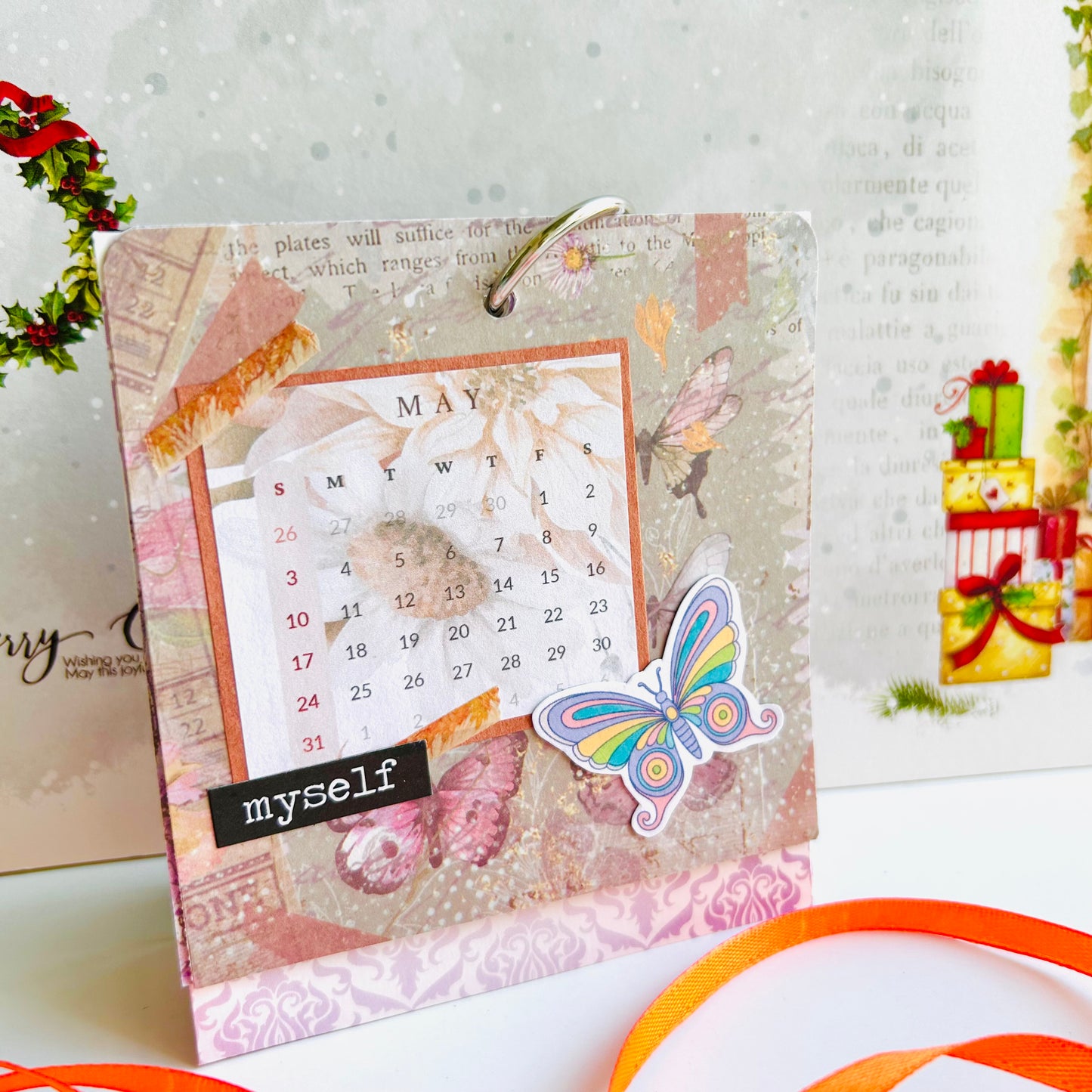 🗓️ Cheerful Desk Calendar 2026