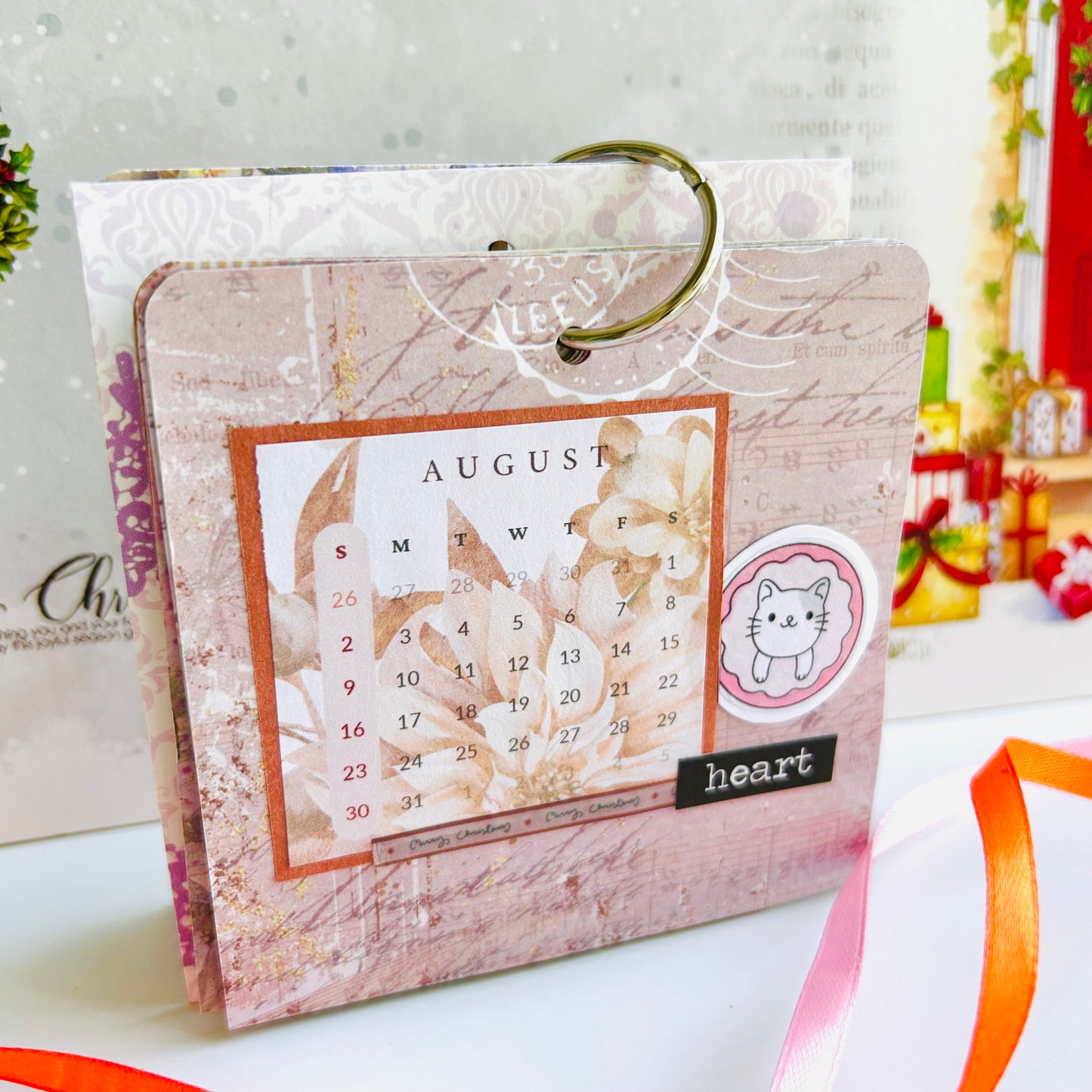 🗓️ Cheerful Desk Calendar 2026