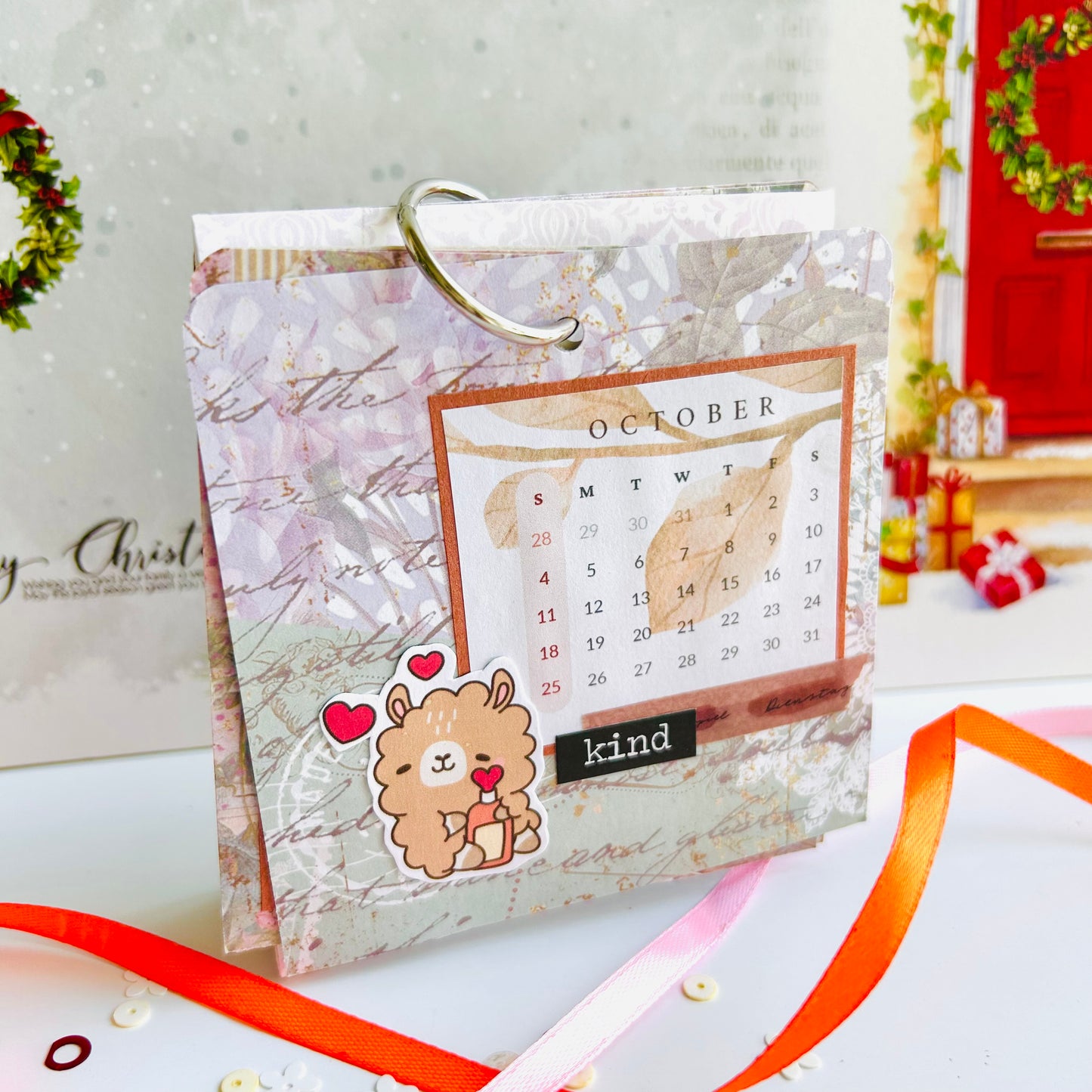 🗓️ Cheerful Desk Calendar 2026