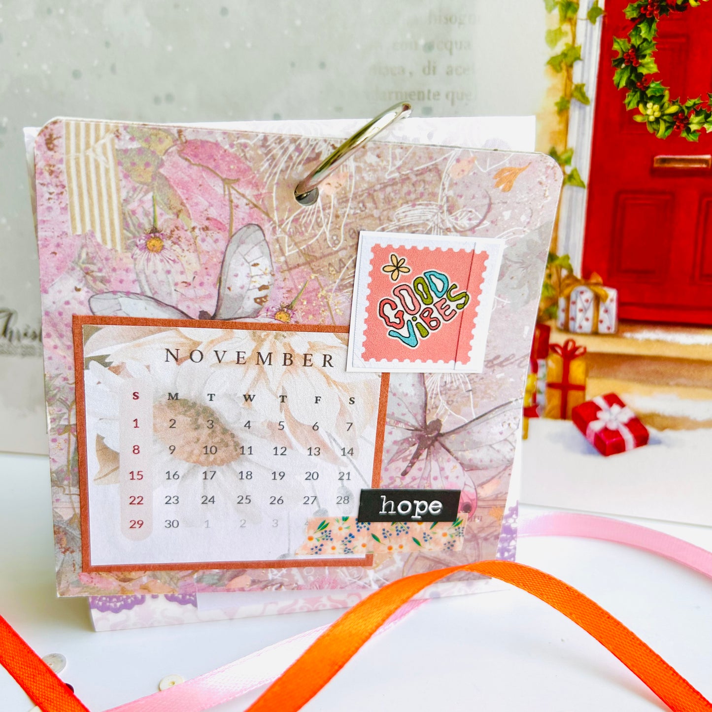 🗓️ Cheerful Desk Calendar 2026