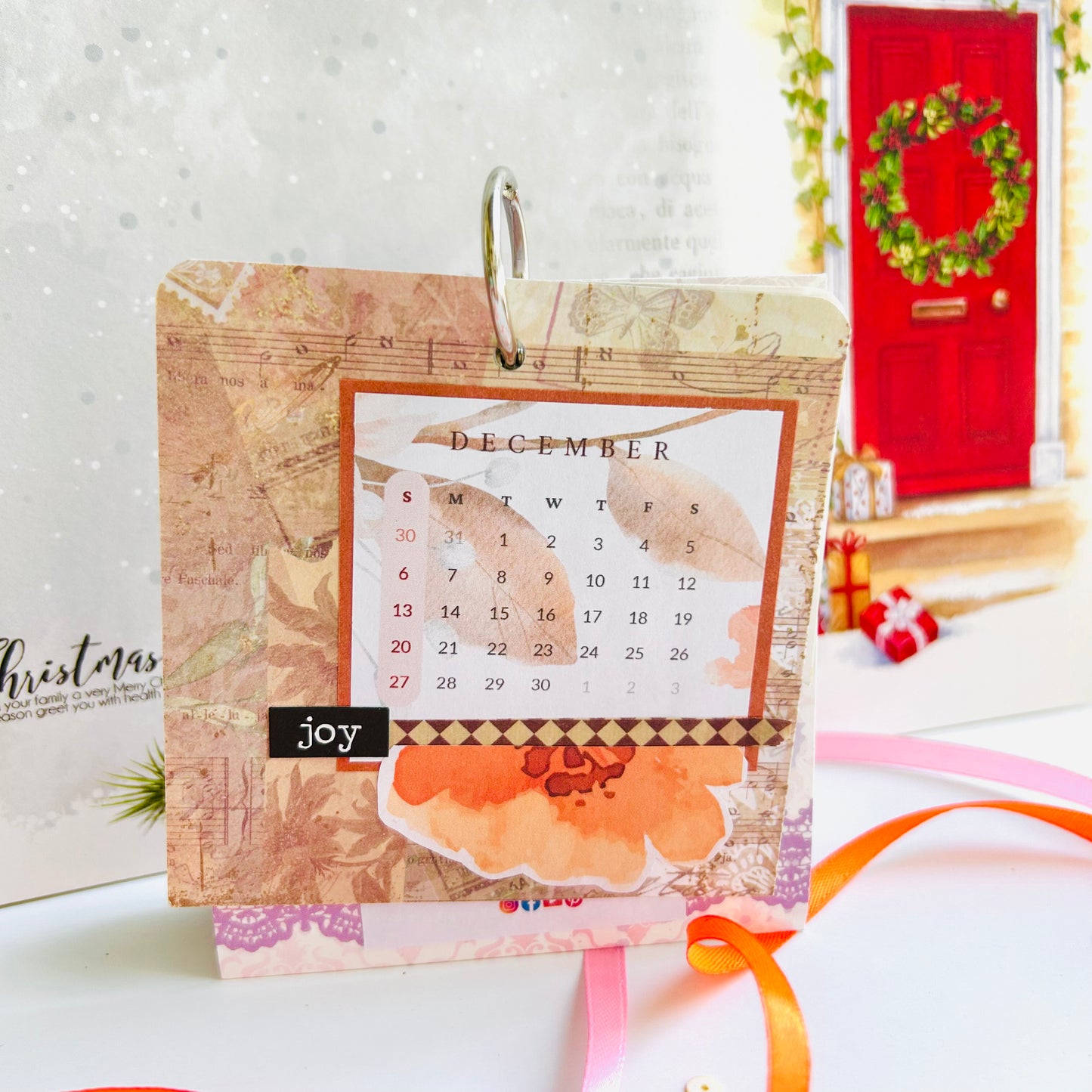 🗓️ Cheerful Desk Calendar 2026