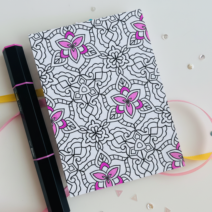 🌈’Color Me Calm’ Coloring Pages (set of 6 Assorted Designs)