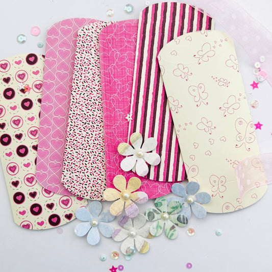 Pillow Gift Boxes – Pastel Vibes Set of 6 🎁✨
