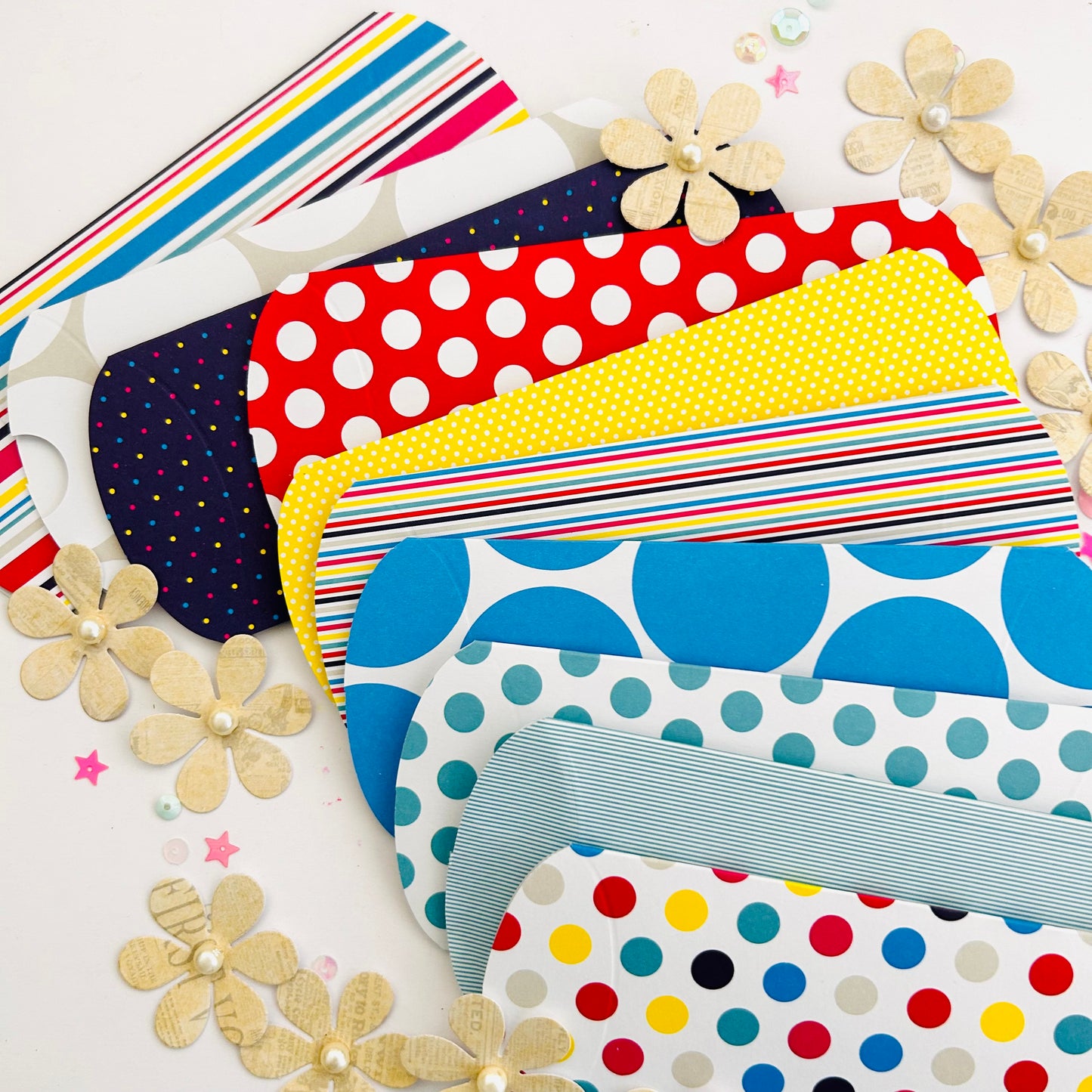 Pillow Gift Boxes – Polka Dots Set of 10 🎁✨