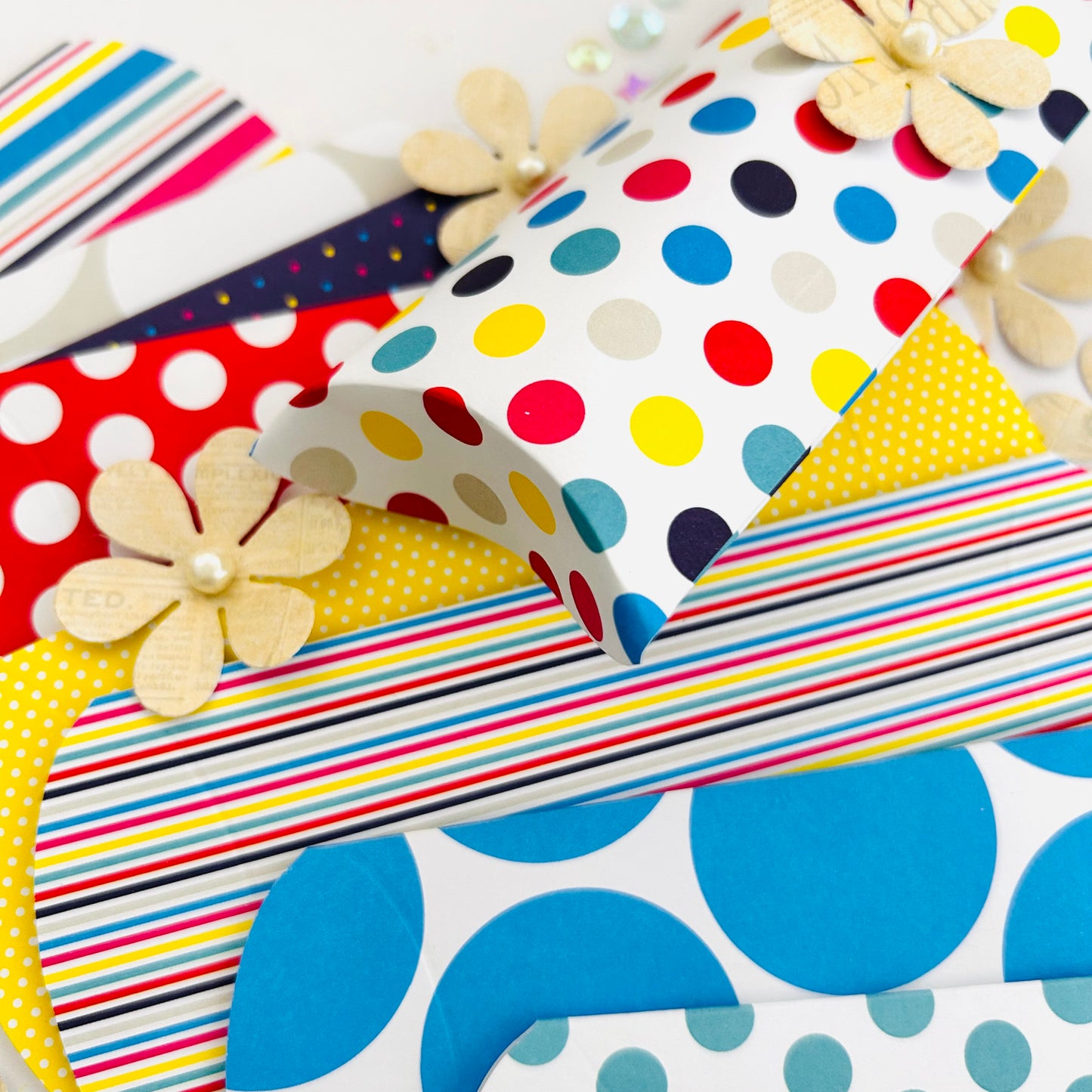 Pillow Gift Boxes – Polka Dots Set of 10 🎁✨