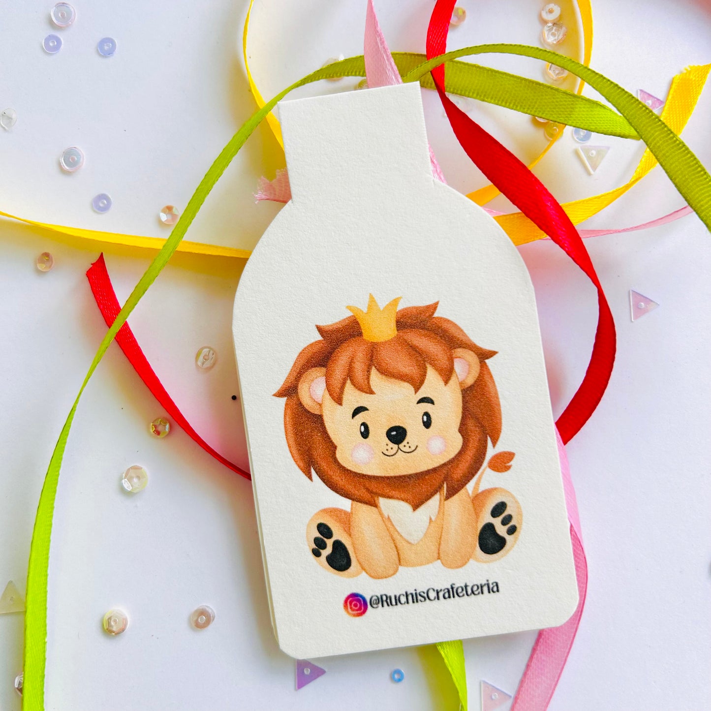 🍬 “Tiny Tails” – Set of 5 Magnetic Bookmarks