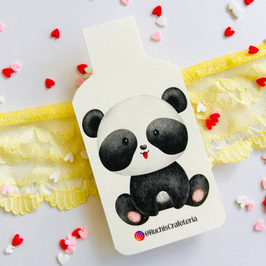 🐼🍍 Magnetic Bookmark – 'Pineapple' the Playful Panda