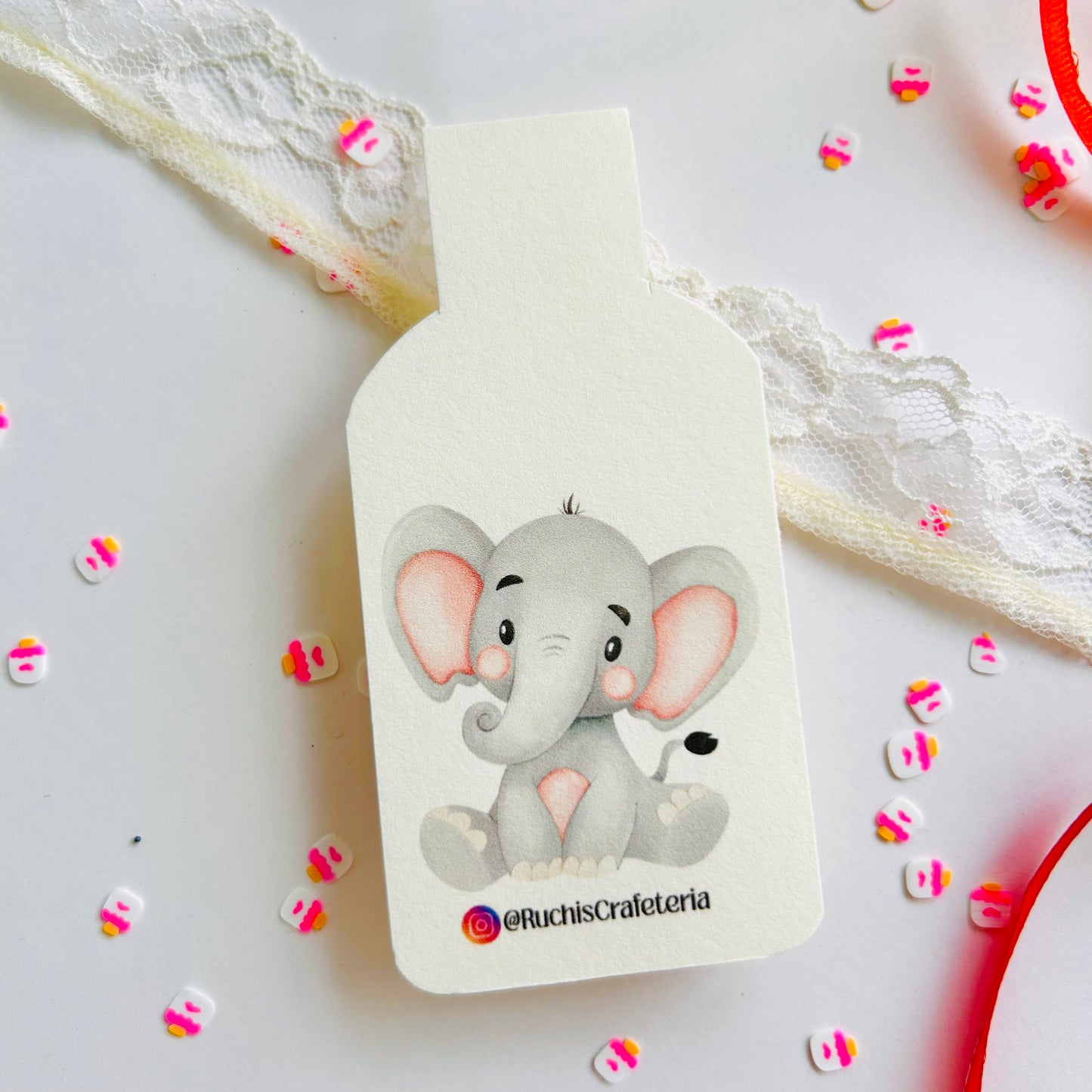 🌿 “Jungle Whispers” – Set of 5 Magnetic Bookmarks Gentle Friends for Curious Pages