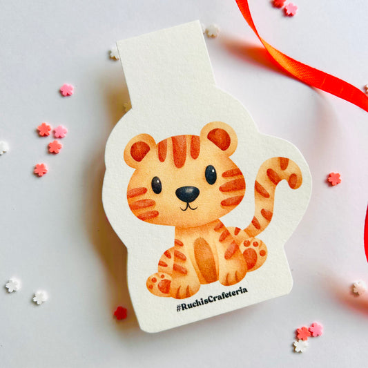 🐯Jellybean – Little Tiger Magnetic Bookmark