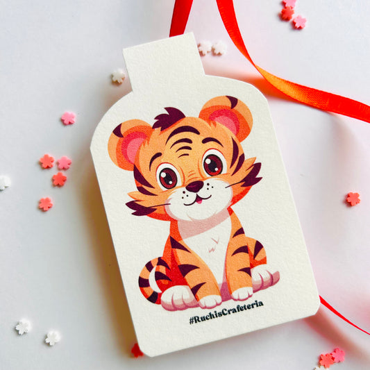 Simba Magnetic Bookmark – A Stripe of Sunshine for Your Pages