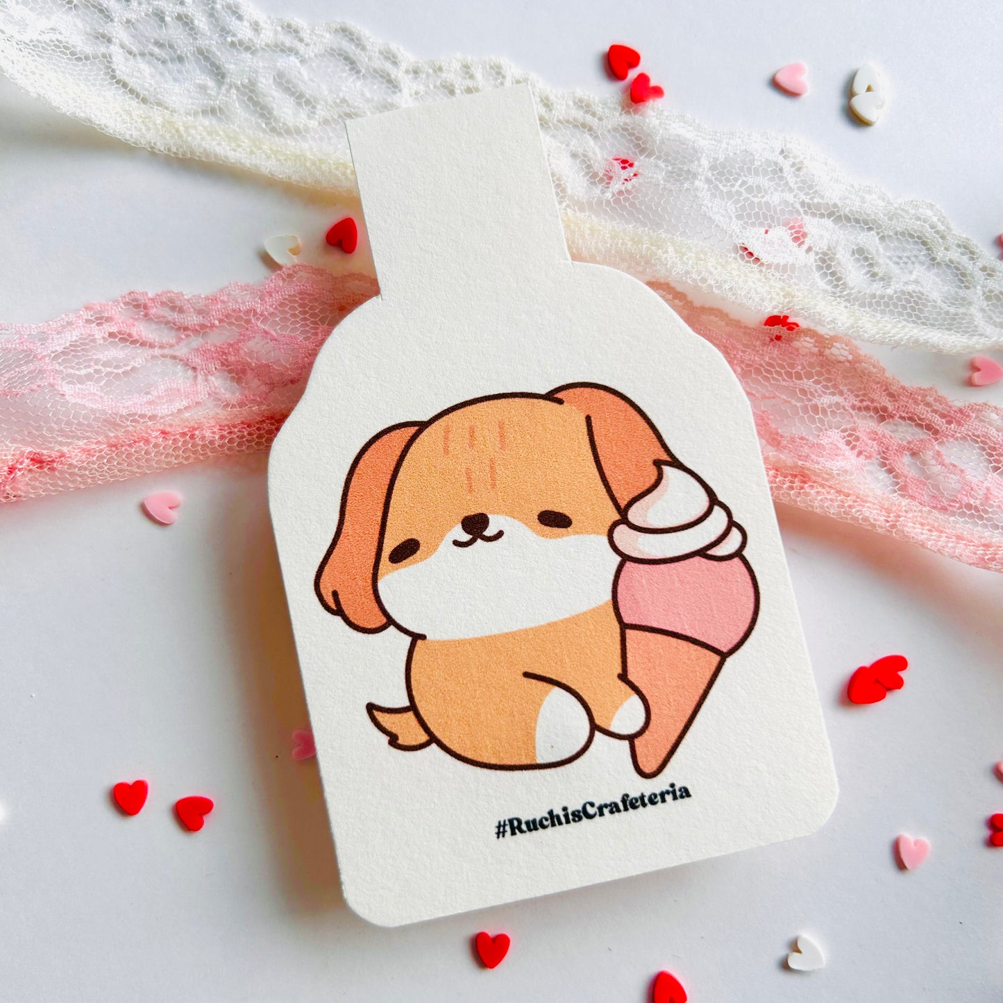 🐶 Bruno’s Treat Parade – Set of 6 Magnetic Bookmarks