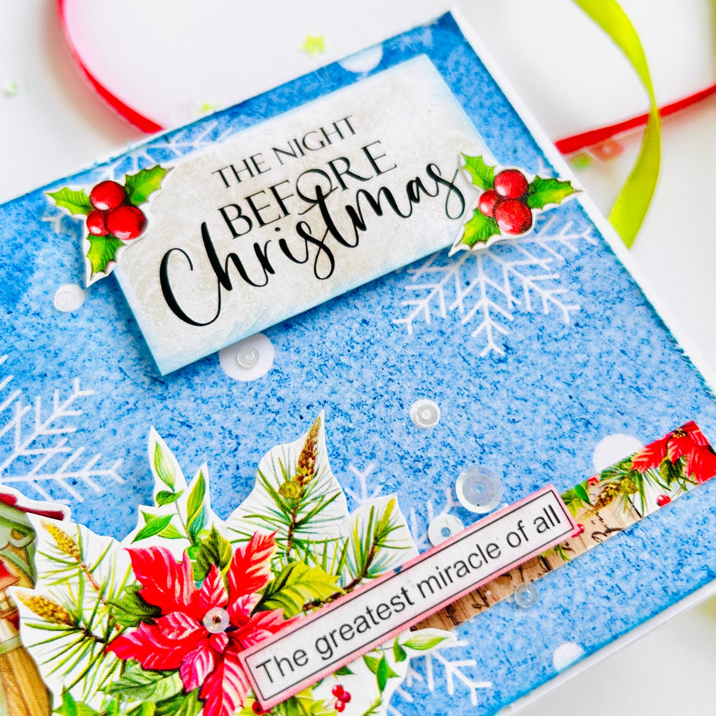 🎄 The Night Before Christmas – Handmade Card