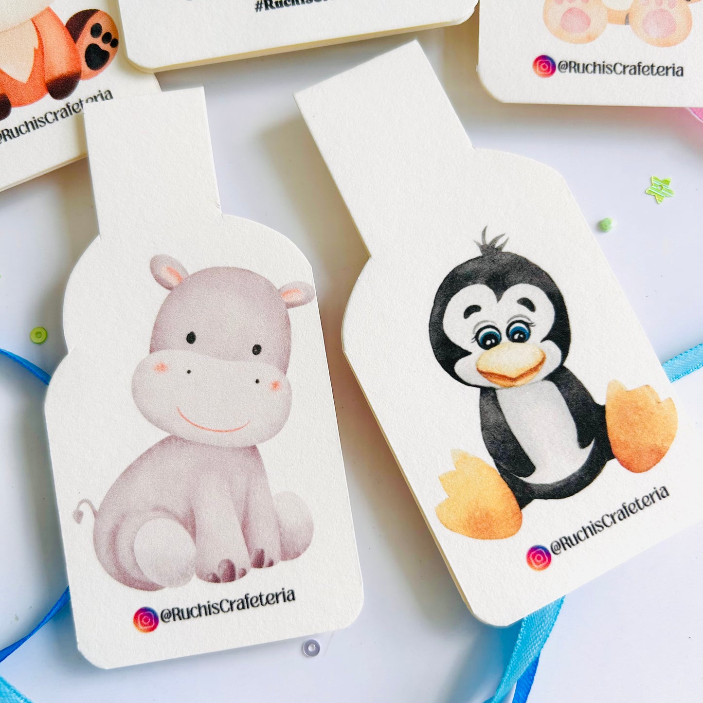 🌴 ‘Jungle Joy’ Set of 5 Magnetic Bookmarks