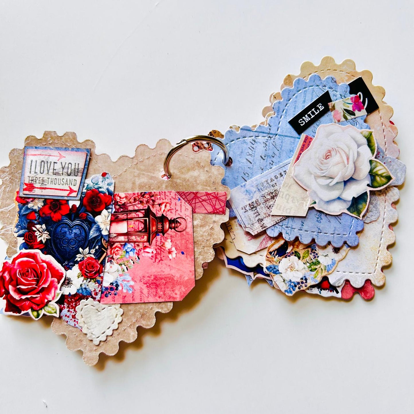 ❤️✨ Love You – Heart-Shaped Tag Album