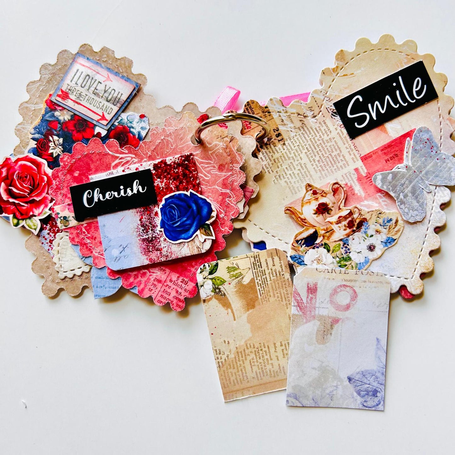 ❤️✨ Love You – Heart-Shaped Tag Album