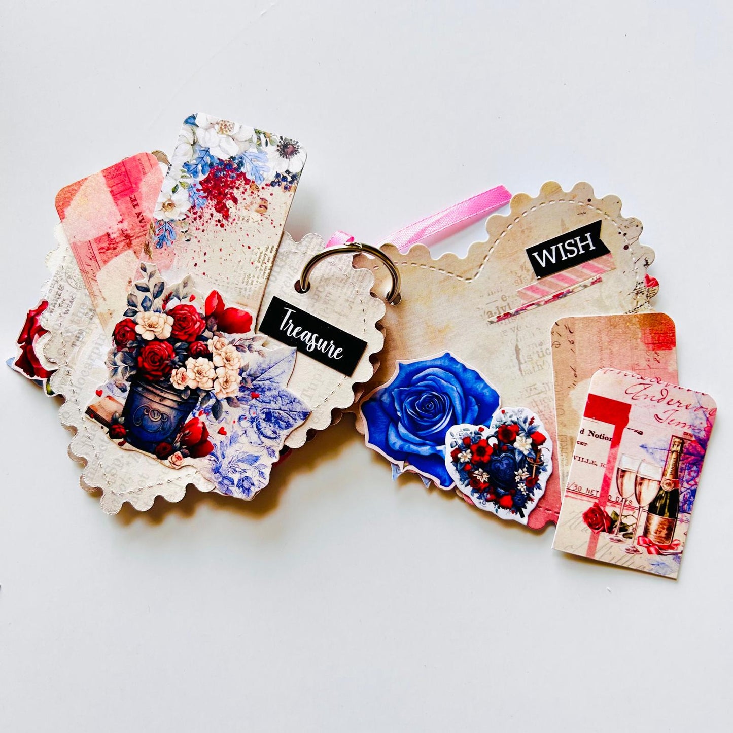 ❤️✨ Love You – Heart-Shaped Tag Album