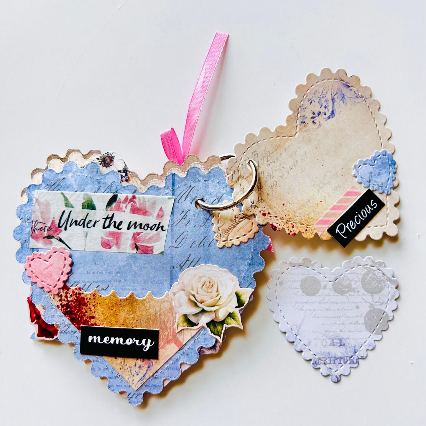 ❤️✨ Love You – Heart-Shaped Tag Album