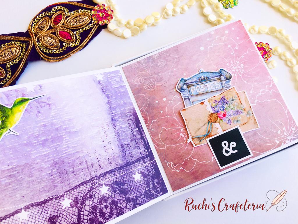 💜 Zig‑Zag Fold Card in Box – “Together”