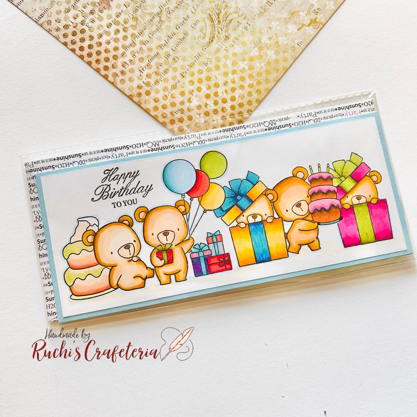 🐻 Birthday Card for Kids