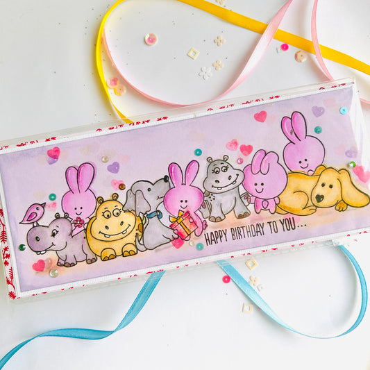 🎂 Handmade Card – “Happy Birthday Little One!”