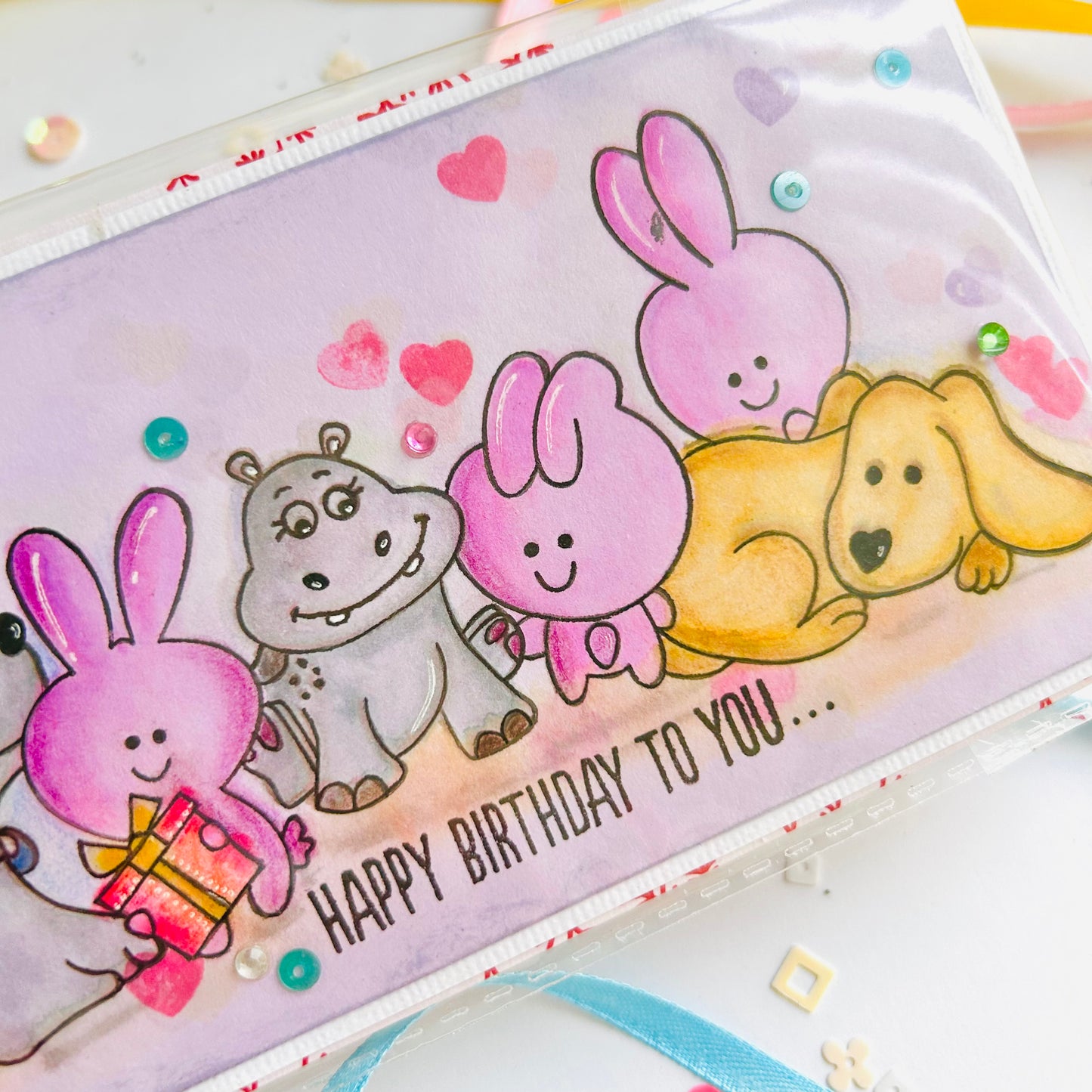 🎂 Handmade Card – “Happy Birthday Little One!”