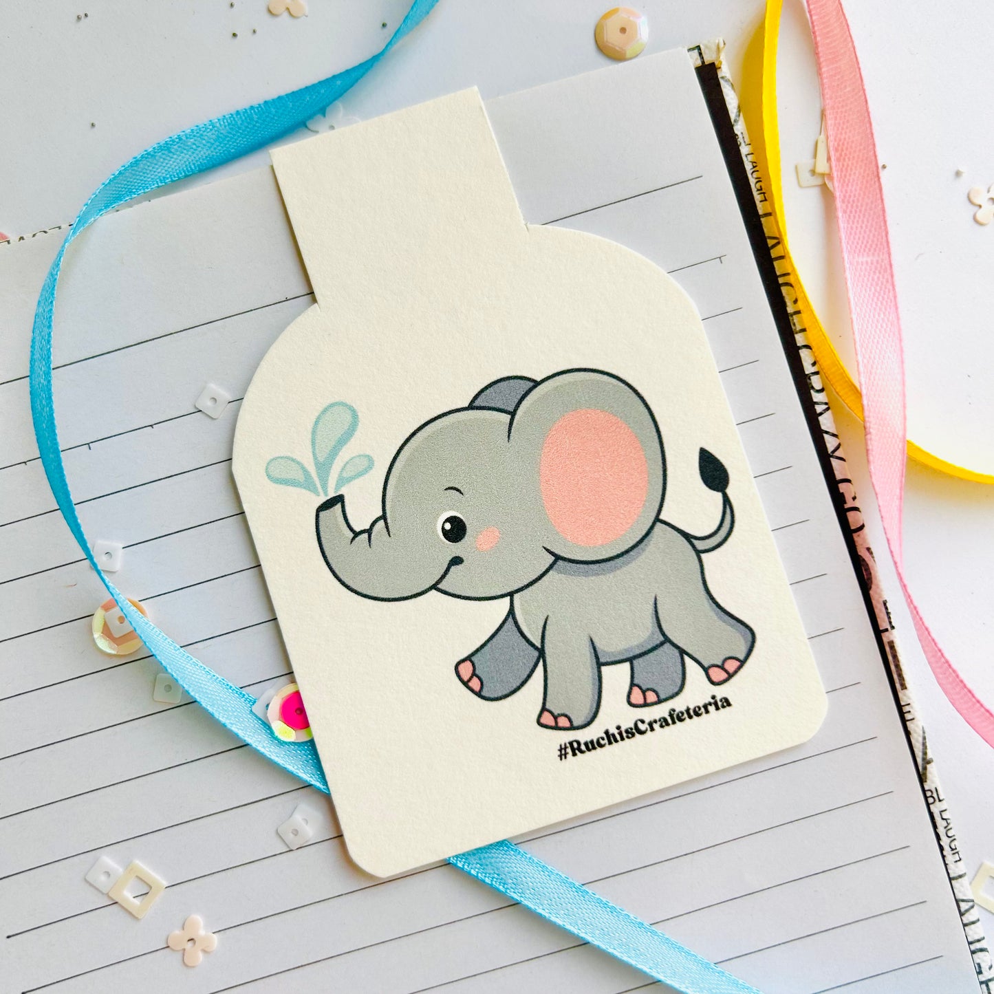 🐘 Magnetic Bookmark – Everyberry the Baby Elephant