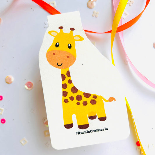 🦒 Magnetic Bookmark – Sheeba the Baby Giraffe