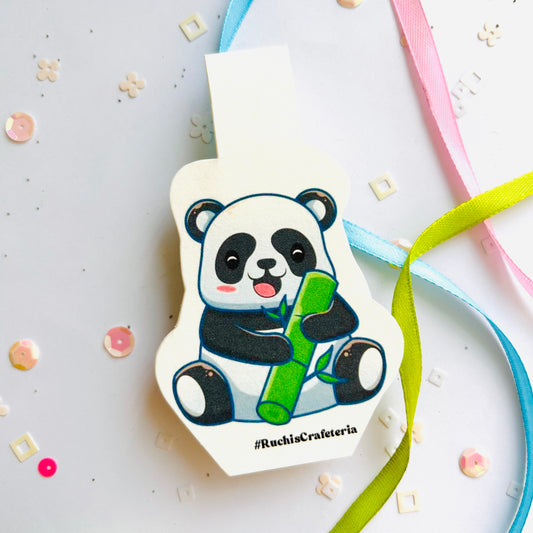 🐼 Magnetic Bookmark – Jalapeño the Panda