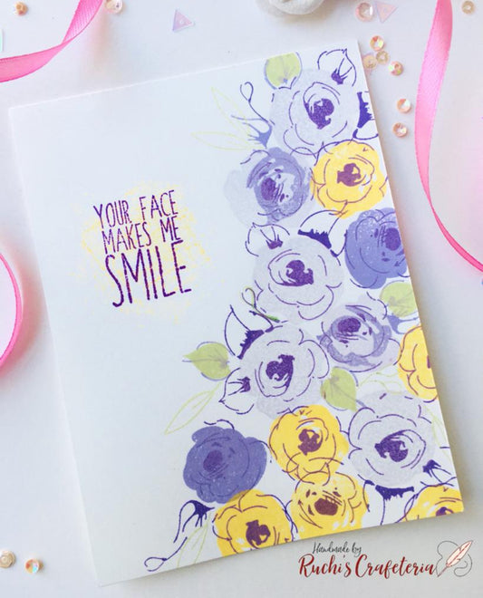 🌼 Greeting Card – “Your Face Makes Me Smile”