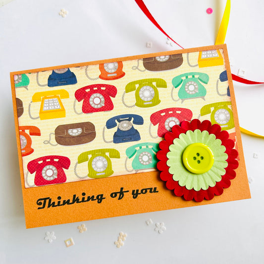 ☎️ Cheerful Card – “Thinking of You”