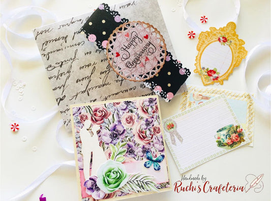 💌🌹 Forever Us – Anniversary Envelope Card Album